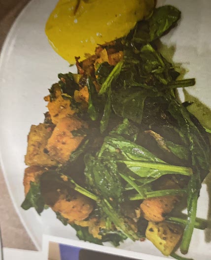 Wadadli-Spiced Ground Provision, Callaloo and Turmeric Aioli