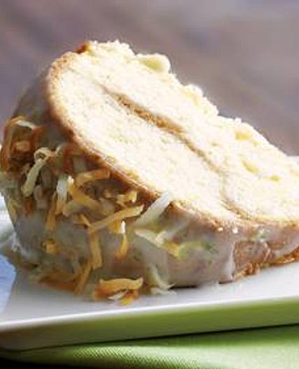 Key Lime-Coconut Cream Bundt Cake