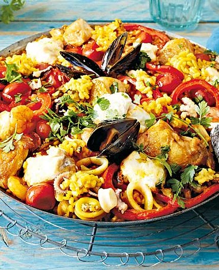 Paella mixta