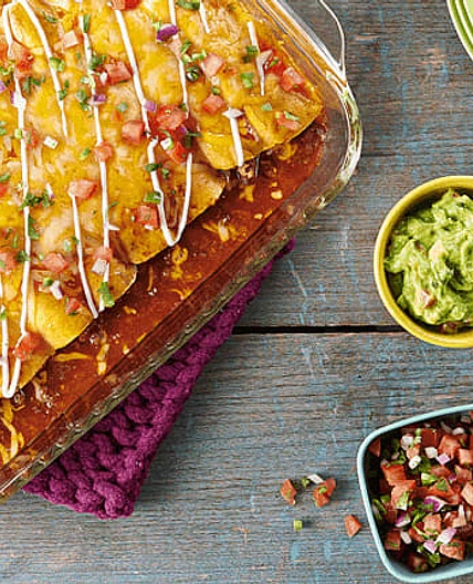 Easy Oven-Baked Beef Enchiladas