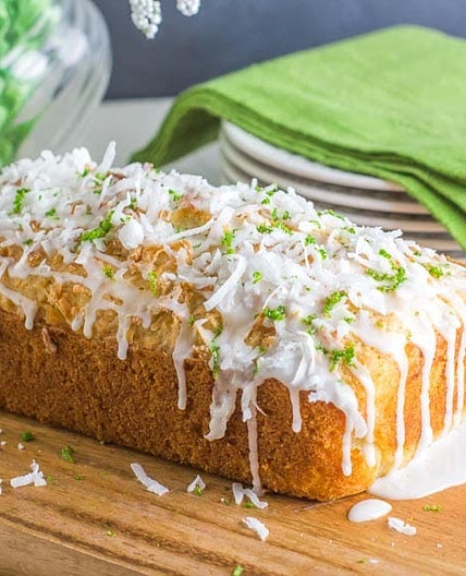 Low FODMAP Coconut Lime Bread