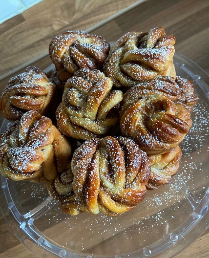 Cinnamon buns by Richard Bertinet