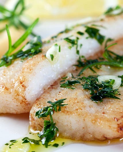 Pescado al mojo de ajo