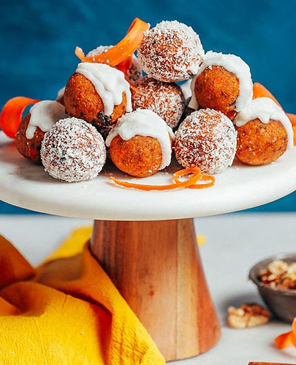 No-Bake Carrot Cake Bites