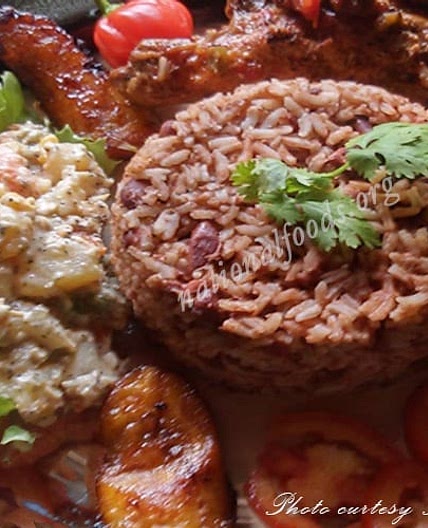 National Dish of Belize Traditional Rice and Beans