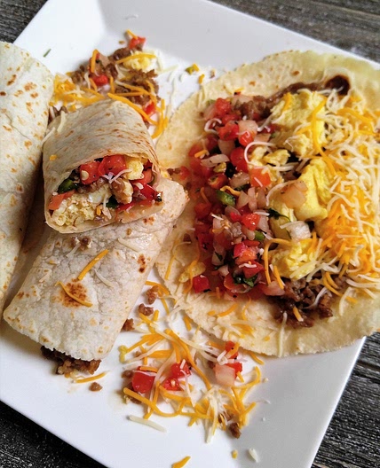 Gluten Free Breakfast Burrito
