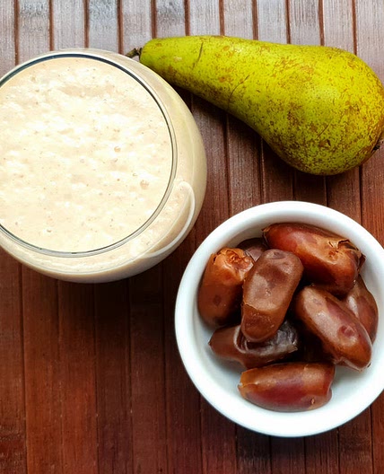Pear and Date Milkshake