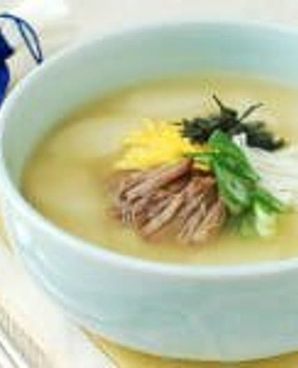 Tteokguk (Korean Rice Cake Soup)