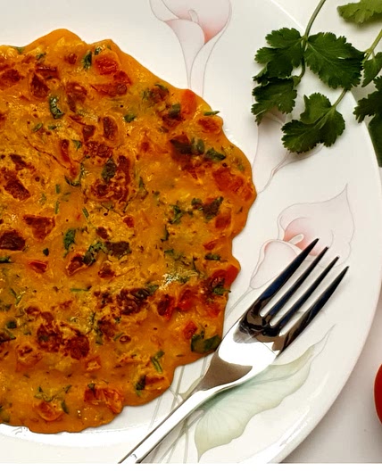 Tomato Omelette (Veg)
