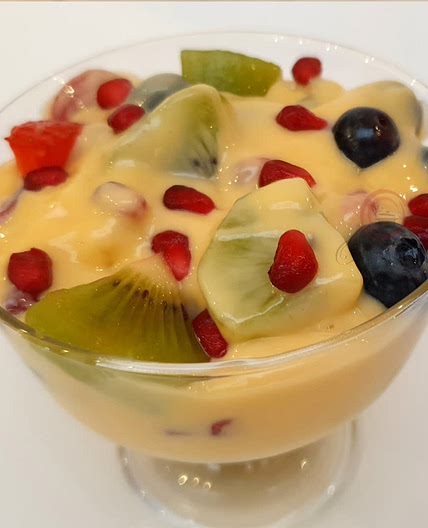 fruit custard