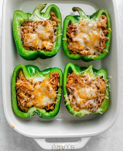 Chicken Stuffed Peppers