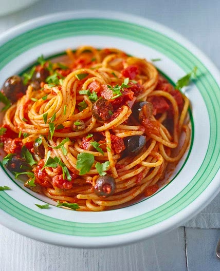 Veggie puttanesca