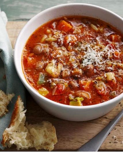 Easy minestrone soup