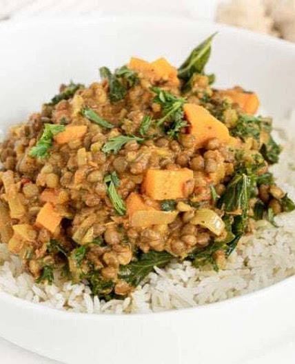 COCONUT LENTIL CURRY 