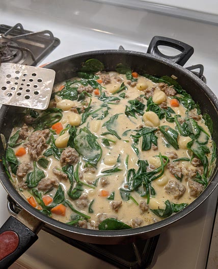 Italian Sausage and Gnocci Soup
