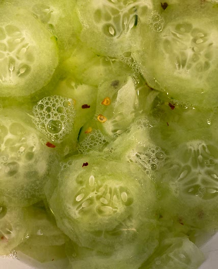 Sweet and Tangy Thai Cucumber Salad