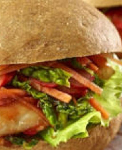 Korean chicken burgers with ... | Asda Good Living