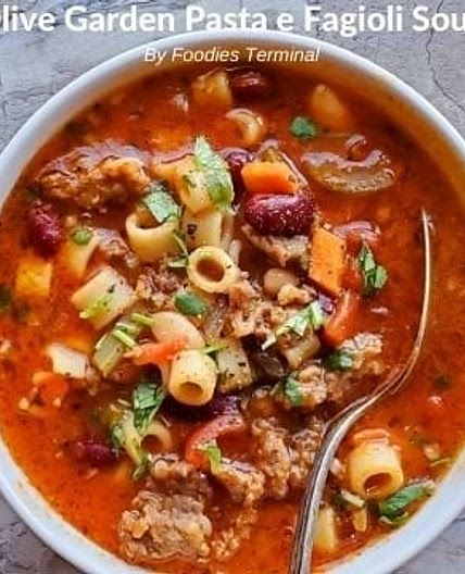 Olive Garden Copycat Pasta e Fagioli Instant Pot
