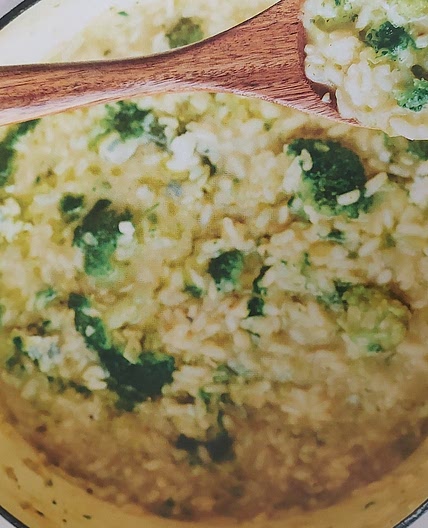 CREAMY BROCCOLI RISOTTO