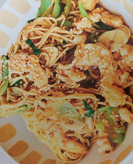 SPICY PRAWN NOODLES