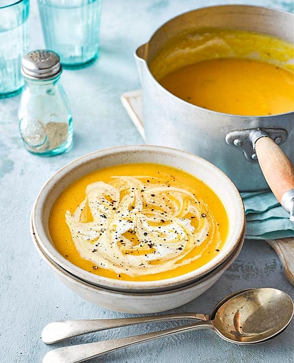 Carrot and parsnip soup
