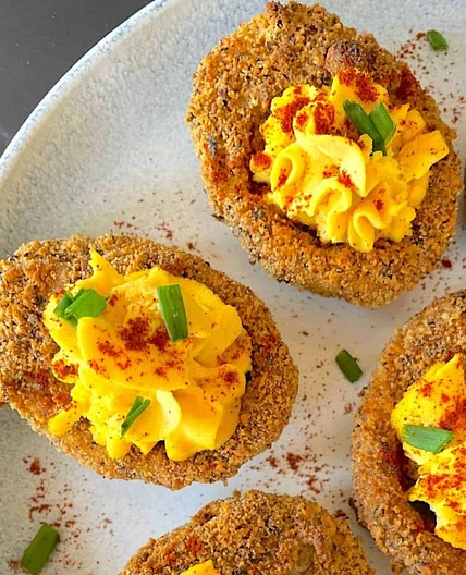 Keto Air Fryer Devilled Eggs Recipe