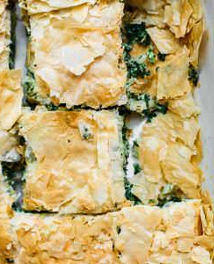 Spanakopita Recipe (Greek Spinach Pie)