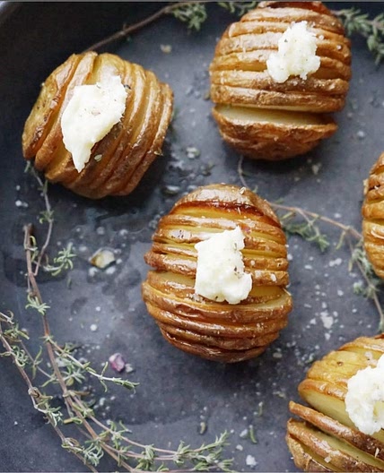 Mini Hasselback Potatoes and I'm Officially Serving Them With Everything