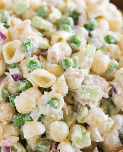 Salade fraîche de pâtes au thon