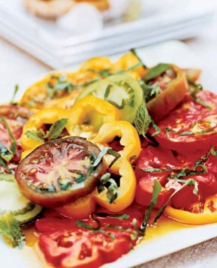 Marinated Heirloom Tomato Salad