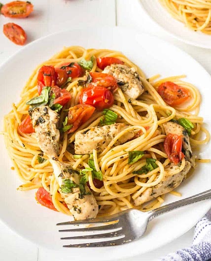 Bruschetta Chicken Pasta