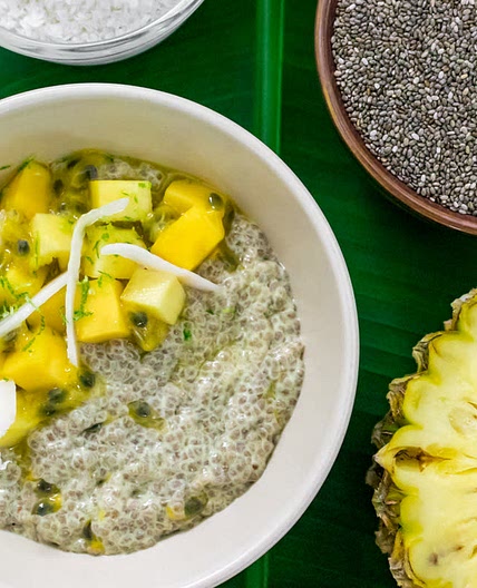 Tropical Chia Seed Pudding
