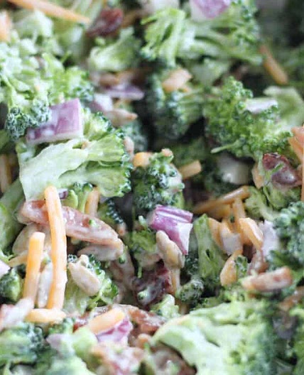 Keto Broccoli Salad Recipe