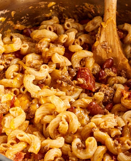 Cheesy Instant Pot Chili Mac Is Ready in 20 Minutes