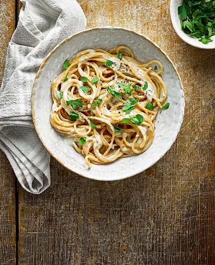 Cottage cheese alfredo