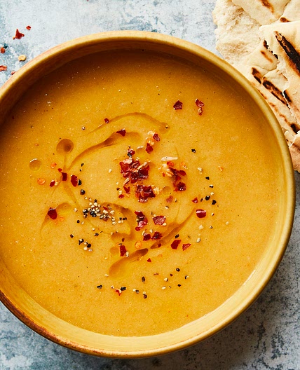 Carrot and parsnip soup