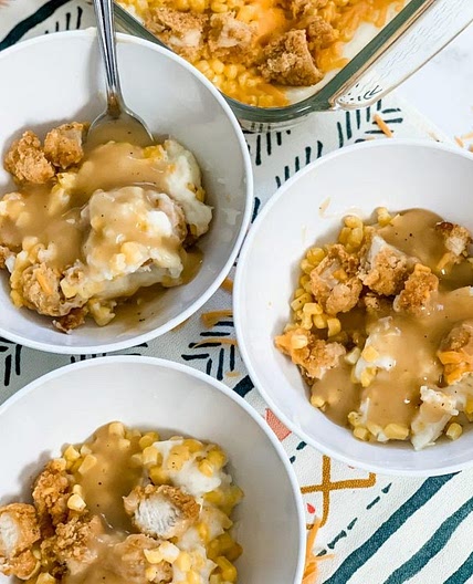 Copycat KFC Chicken Bowl Casserole