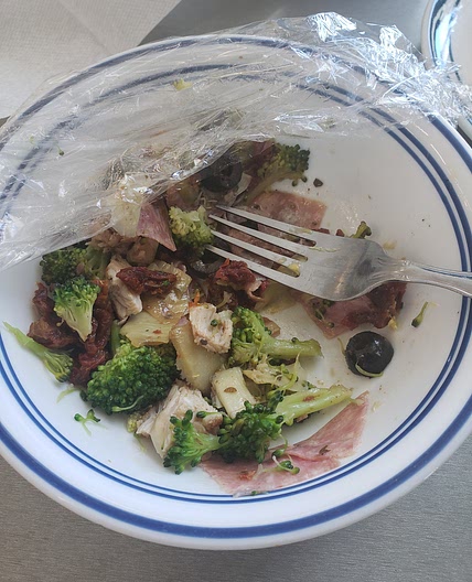 Artichoke Chicken Italiano salad