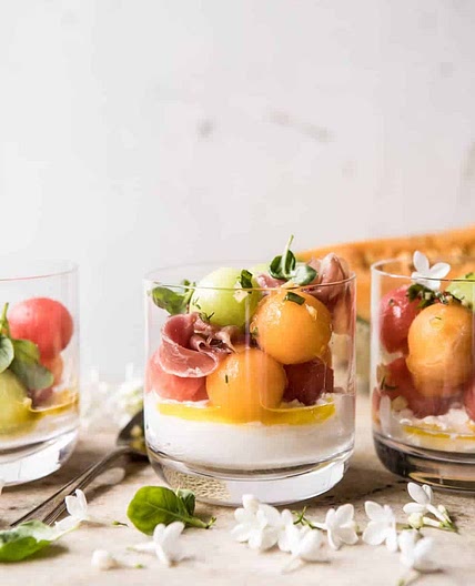 Melon Caprese Salad