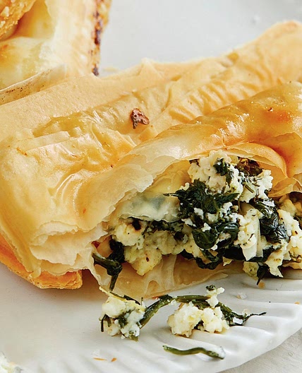 Spinach and ricotta filo jaffles