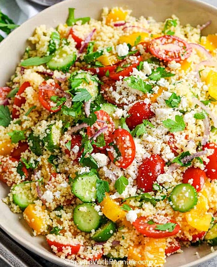 Mediterranean Couscous Salad