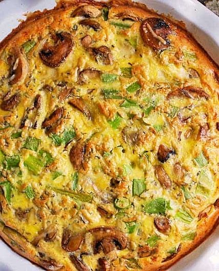 Mushroom Frittata