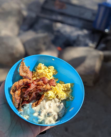 Sausage Gravy and Biscuits