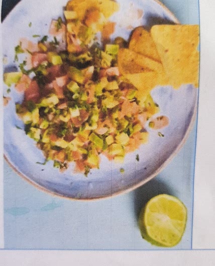 Zingy Smoked Salmon and Avocado Tartare