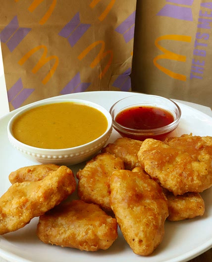 McDonald’s Chicken Nuggets and Cajun Sauce – BTS Meal