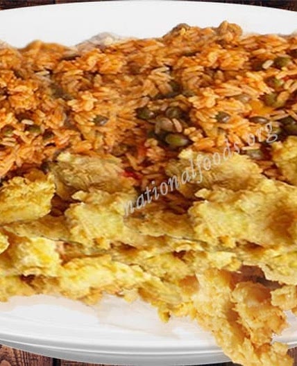 National Dish of Bahamas Crack Conch with Peas and Rice | National Dishes of the World