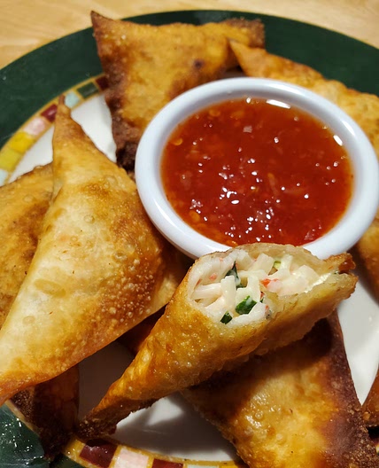 Crispy Crab Rangoon — Spicin' and Dicin'