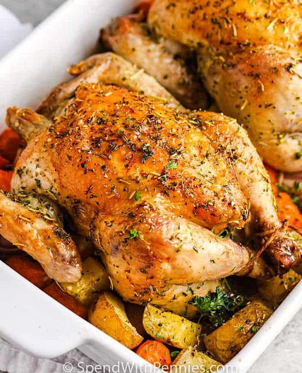 Roasted Cornish Hen