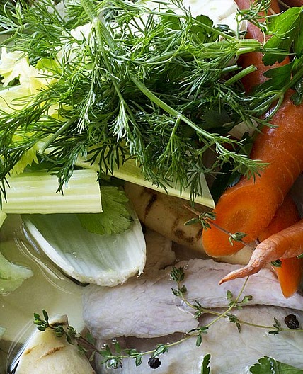 Homemade Chicken Stock | Recipes