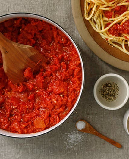 Spaghetti Sauce with Anchovies